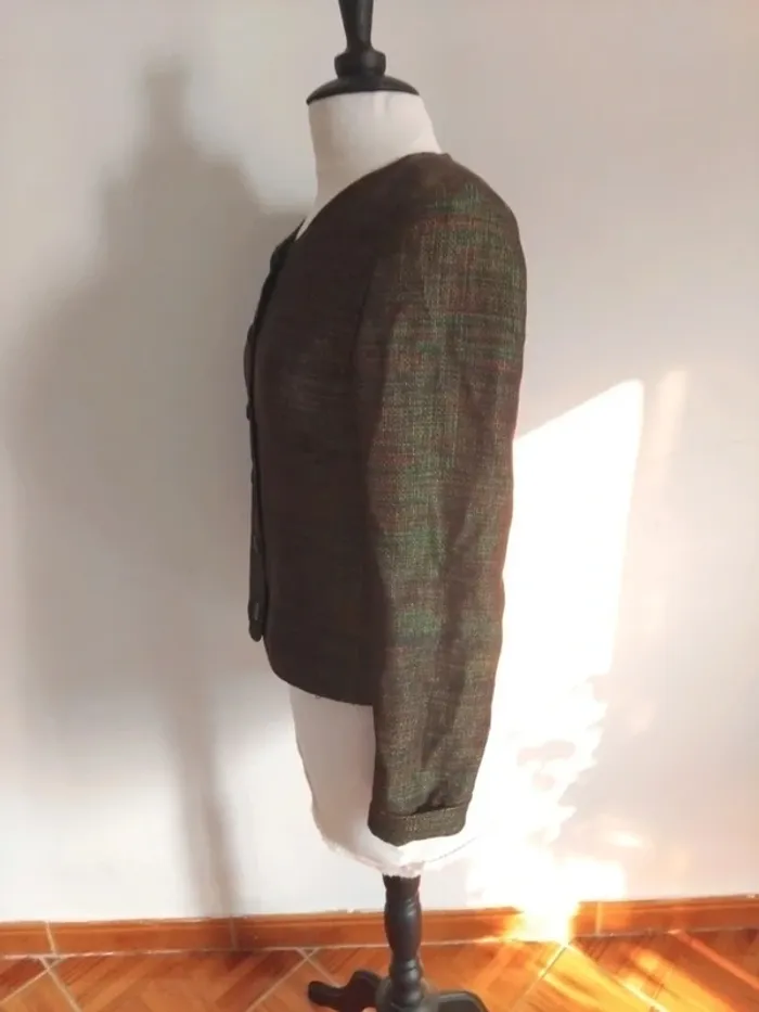 Blazer chic vintage Burberry t38 100%laine - photo numéro 14