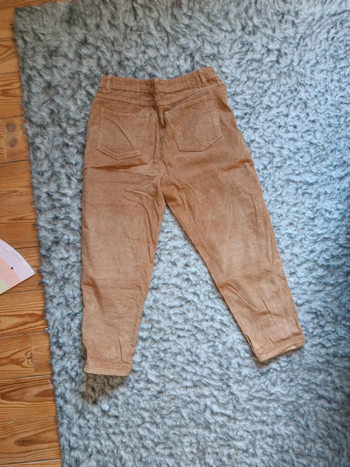 Magnifique pantalon velours camaïeu femme taille 38 - photo numéro 5