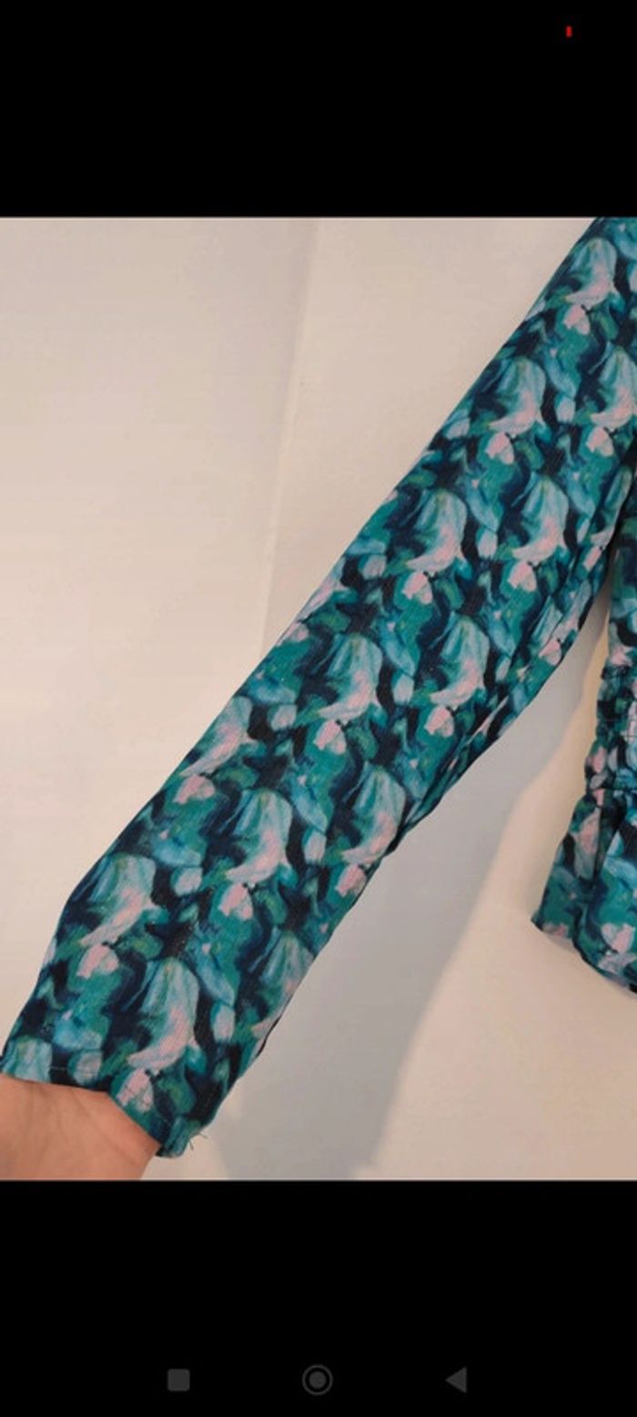 Blouse coupe péplum coloré taille 40 Manoukian - photo numéro 5