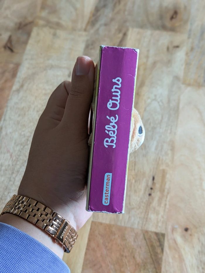 Livre marionnette "Bébé ours" - photo numéro 3