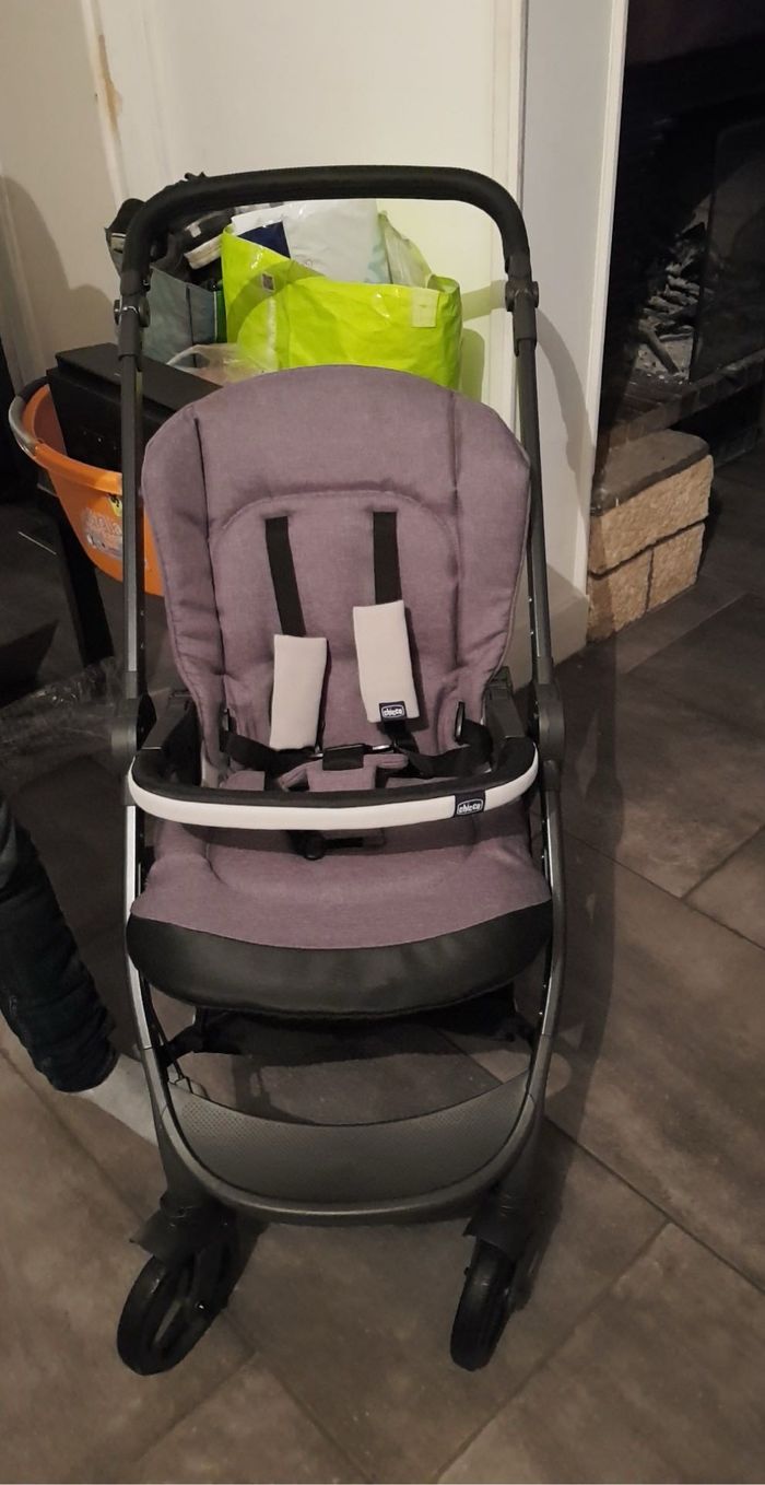 Poussette trio style go up i-size