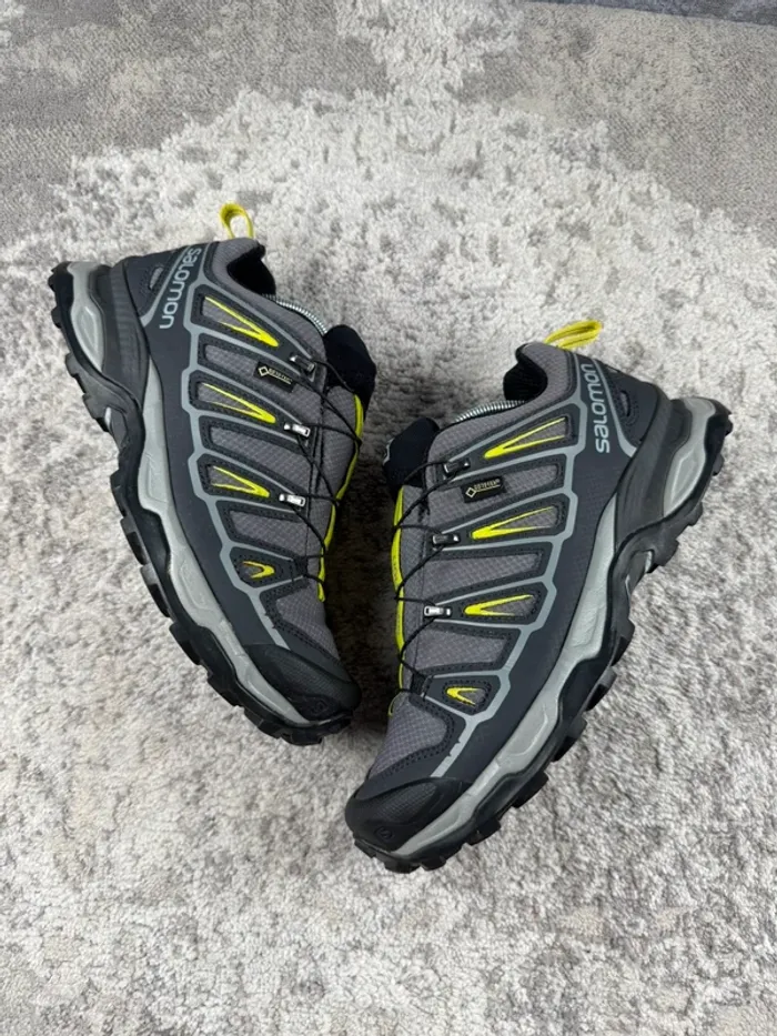 Salomon X Ultra 2 Gore-Tex - Black & Grey & Yellow