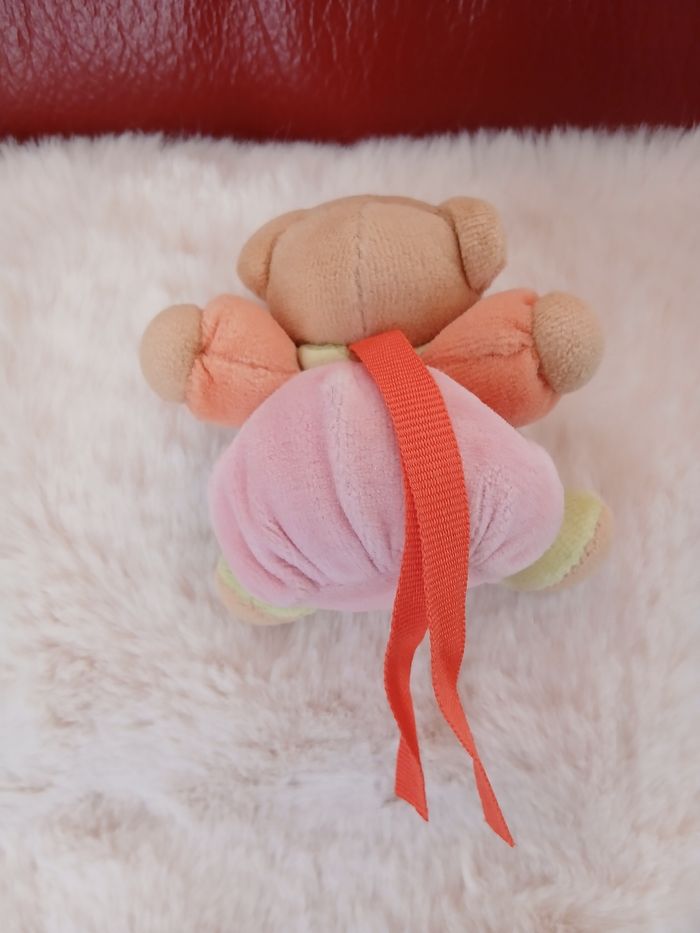 Kaloo: Mini-Doudou Ourson attache-tétine - photo numéro 5
