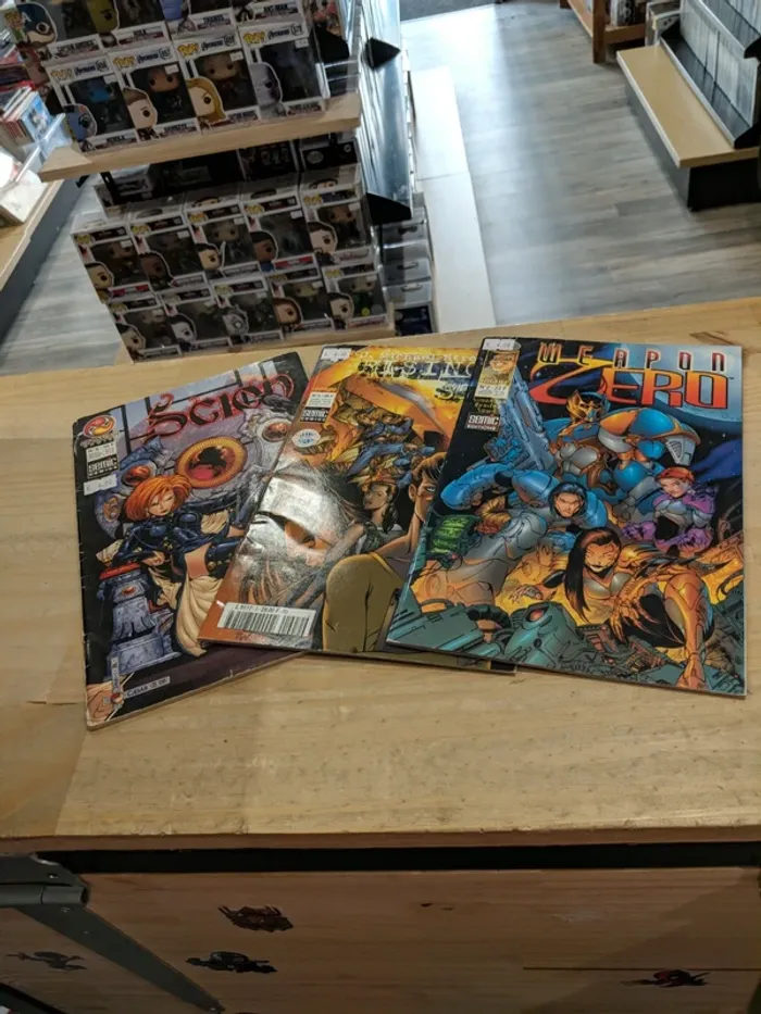 Lot de 3 Comics