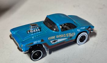 Hot Wheels ’62 Corvette Gasser – HCT12 2021 Mattel voiture miniature – HW Drag Strip