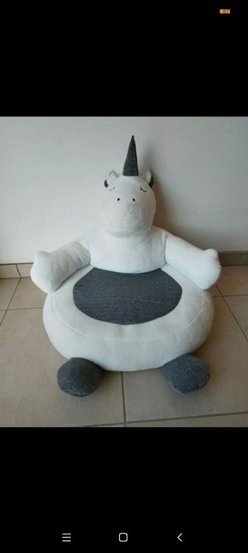 Pouf licorne