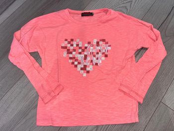 T shirt catimini 5 ans bon état rose fluo