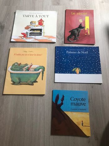 Lot de 5 livres
