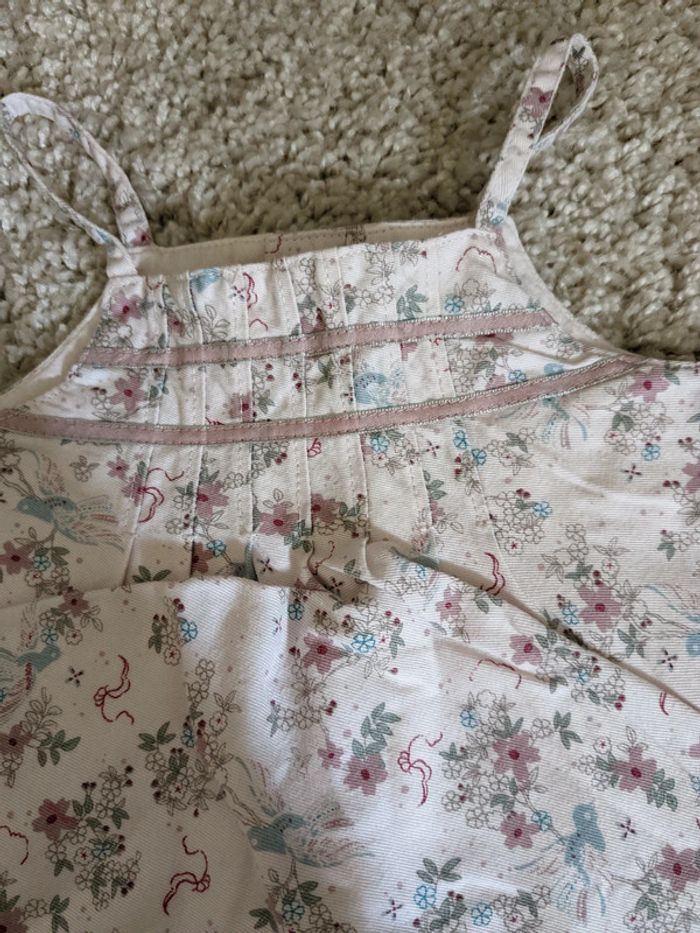 Robe fleurie rose pâle Sergent Major - photo numéro 2