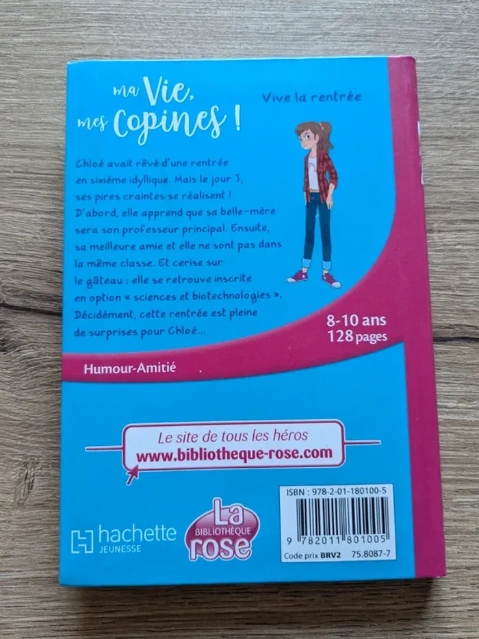 Livre ma vie mes copines, vive la rentrée - photo numéro 2