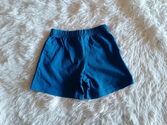 2€ Short bleu taille élastique T. 1 à 2 ans Toy Story - photo numéro 3