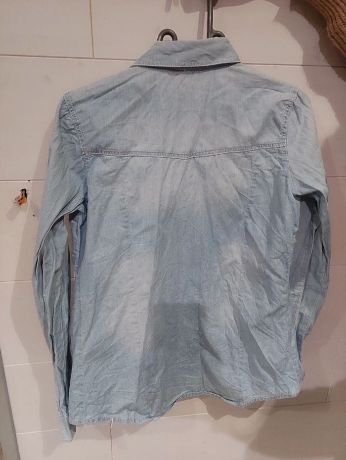 Chemise en jean taille 36 - photo numéro 3