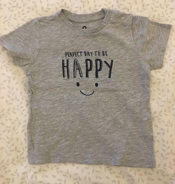 T-shirt bébé manches courtes Z - 18 mois