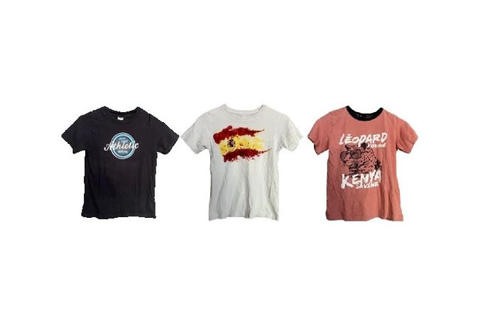 Lot de 3 Hauts Printemps/Eté garçon Taille 8 ans (Domyos, Athlitech, Sergent Major)