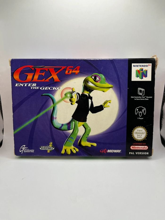 Gex 64 Enter The Gecko Nintendo N64 Game