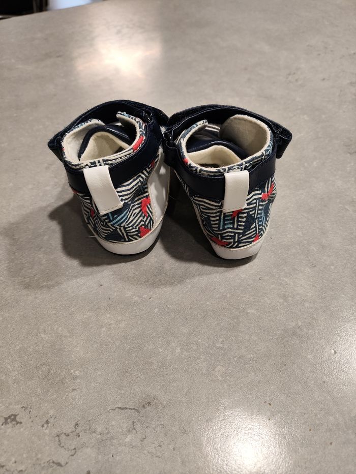 Chaussures type baskets bébé IKKS 6/12 mois - photo numéro 5