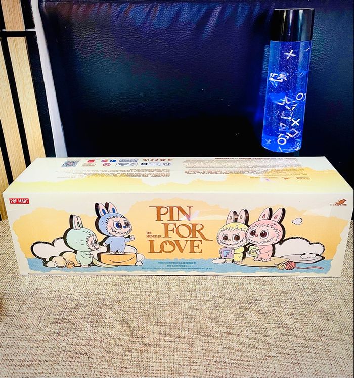Labubu The Monsters Pin For Love A-M Display