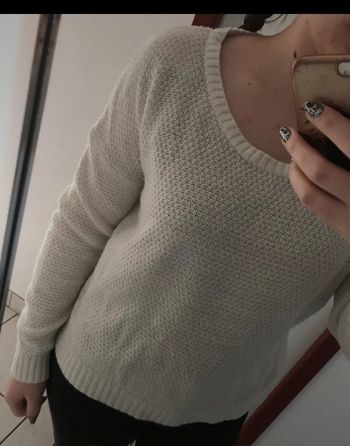 Pull blanc