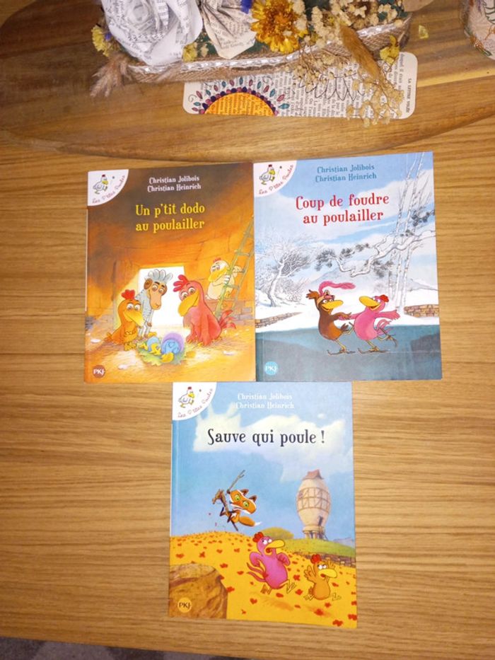 Livres les p'tites poules