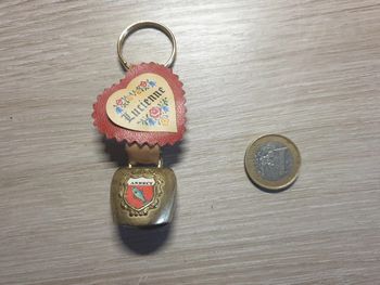 Magnifique porte clefs vintage Lucienne annecy neuf