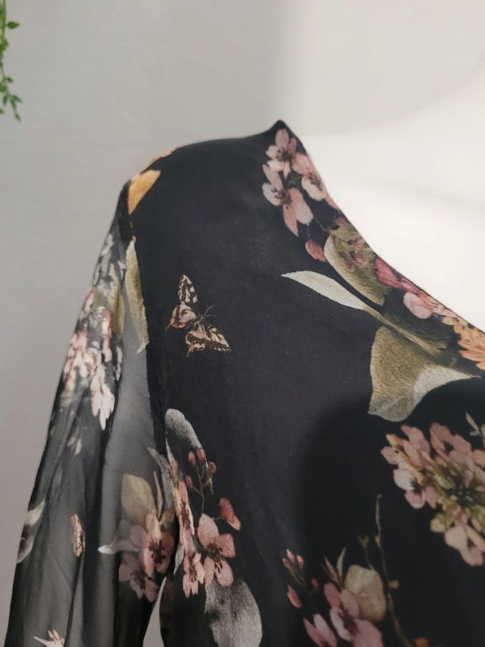 Blouse avec de la soie - photo numéro 3
