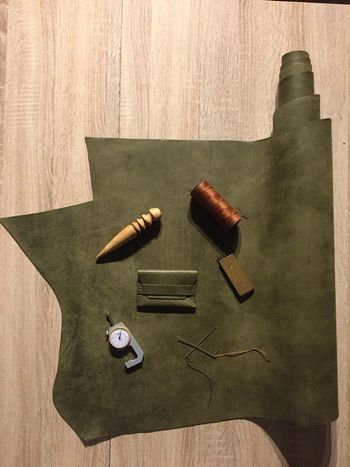 Porte-carte fait main