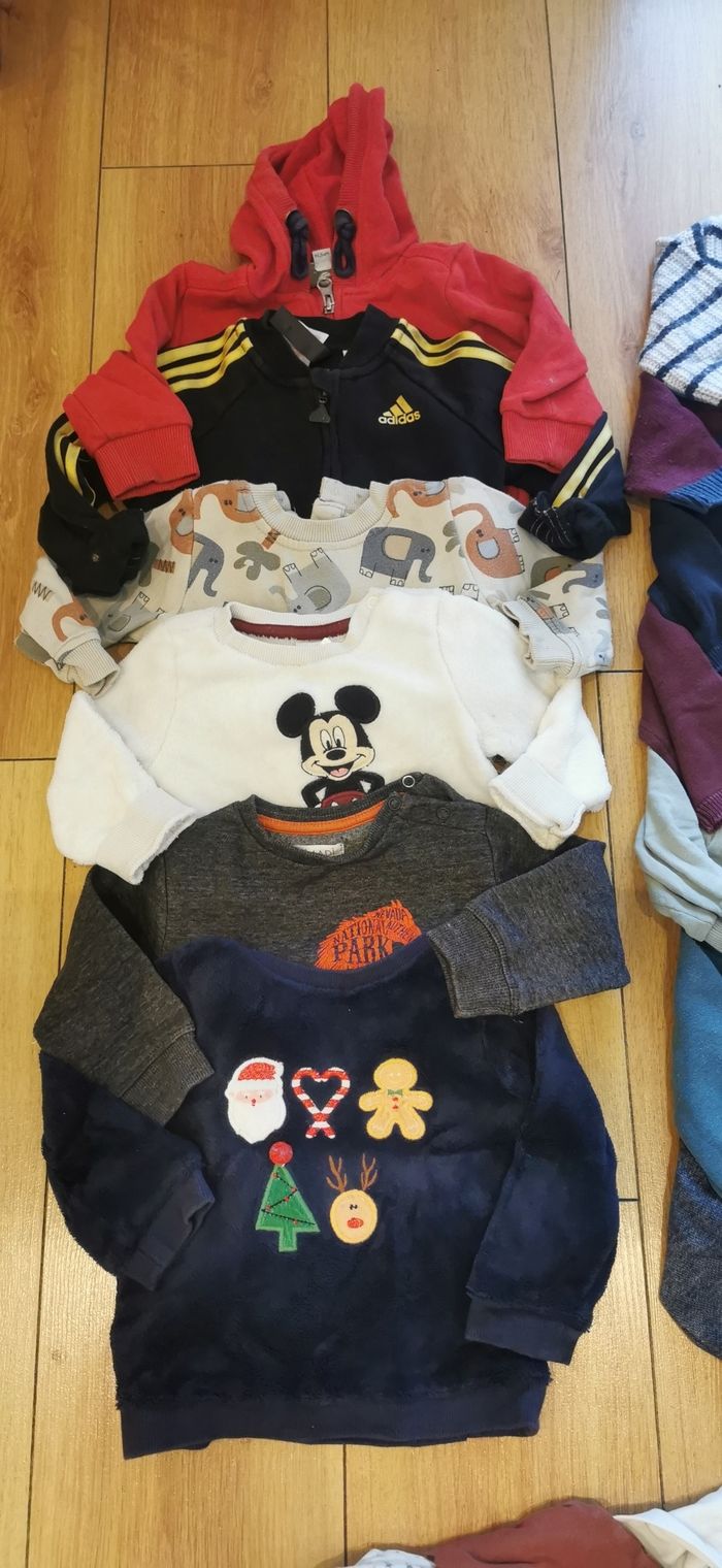 Lot vêtements hiver garçon 12 mois - photo numéro 2