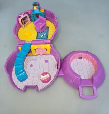 Petit polly pocket vintage la belle et le clochard disney
