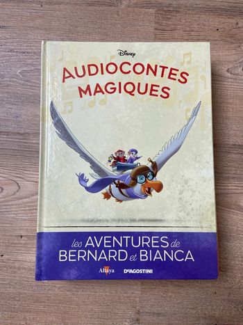 Livre audioconte seul Bernard et Bianca