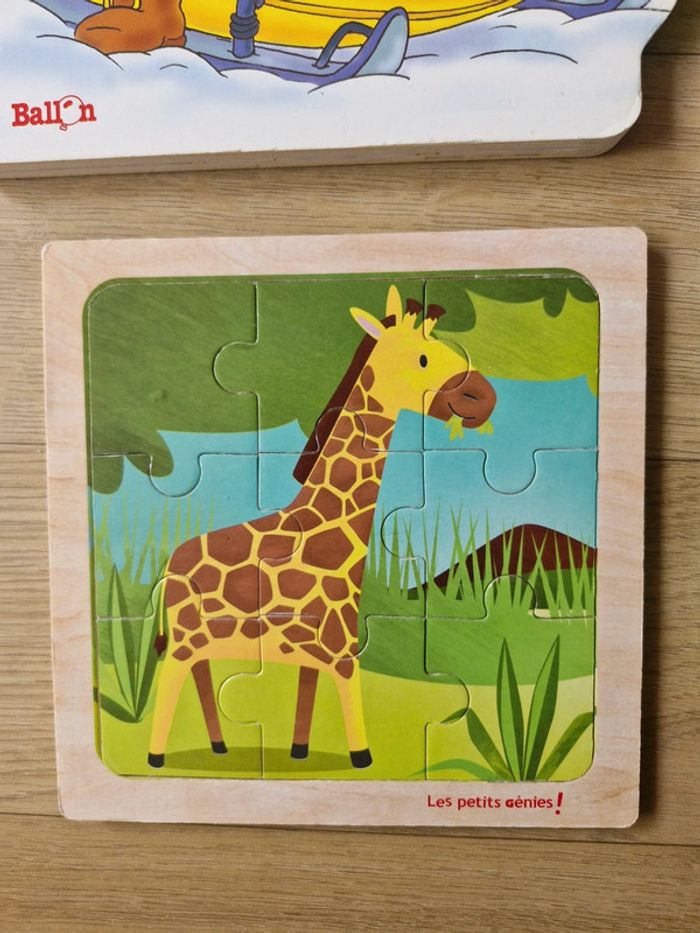 Lot de 5 livres à toucher + puzzle pour bébé 12/24 mois - photo numéro 6