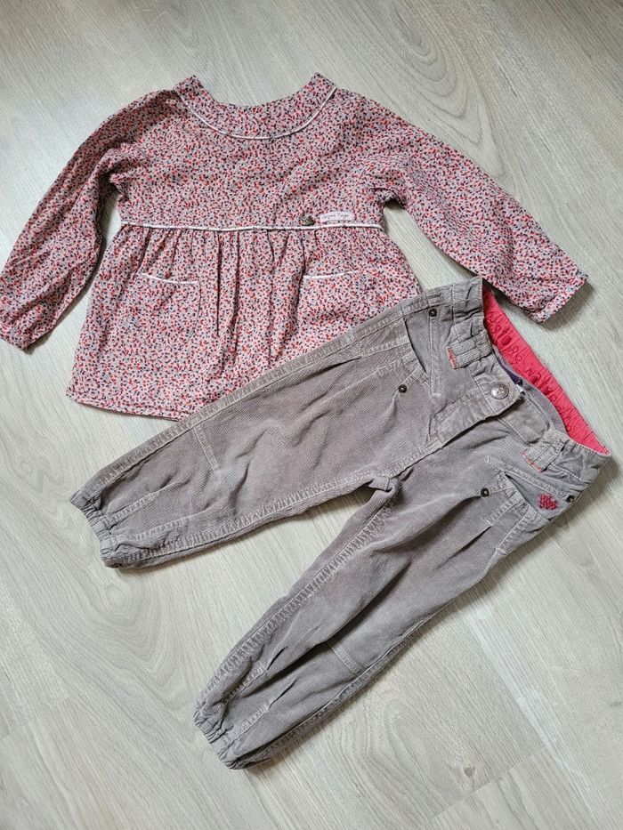 Ensemble fille 24 mois 86 cm Sergent-major