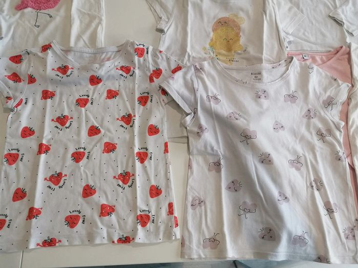 Lot 9 hauts manches longues, thee shirt, débardeurs T 8 ans 👧🏻 - photo numéro 14