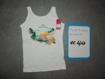 débardeur primark taille 9-10 ans