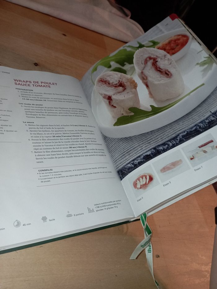 Livre de cuisine - photo numéro 3