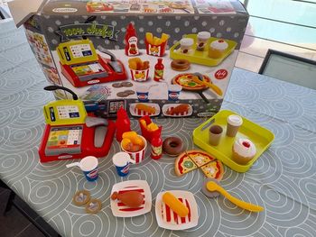 Ecoiffier Chef accessoires Fast Food