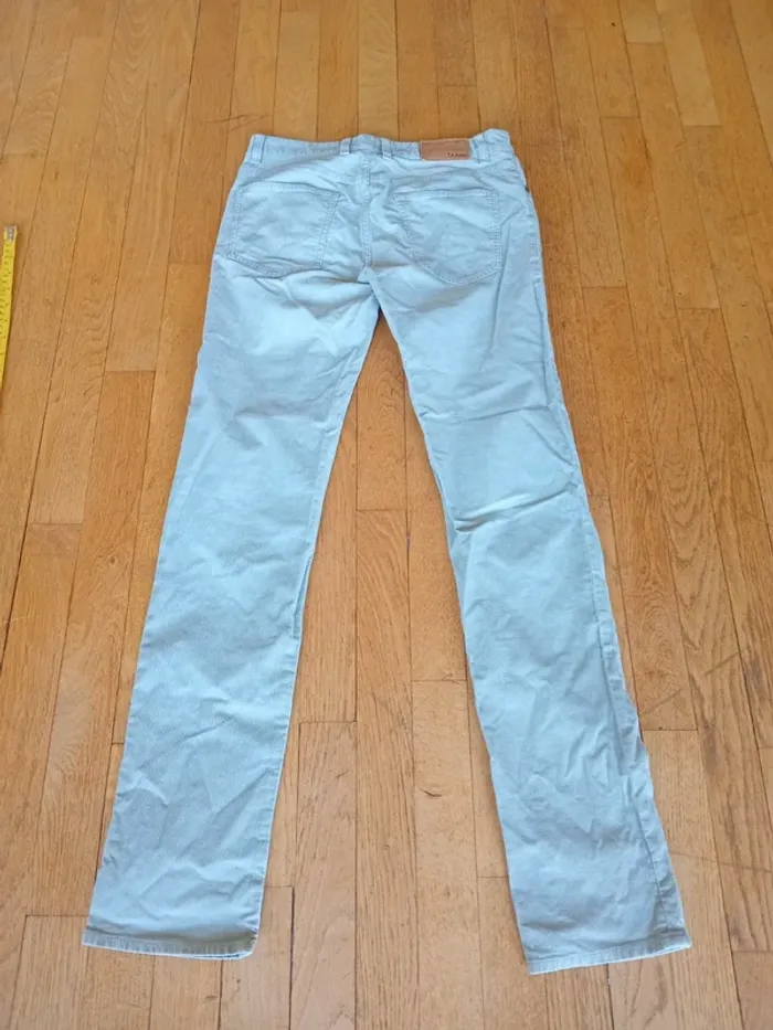 Pantalon homme effet velours cottelé Jules Straight taille 36 (W27 L34) - photo numéro 9