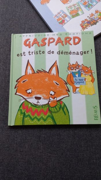 Livre Gaspard est triste de déménager