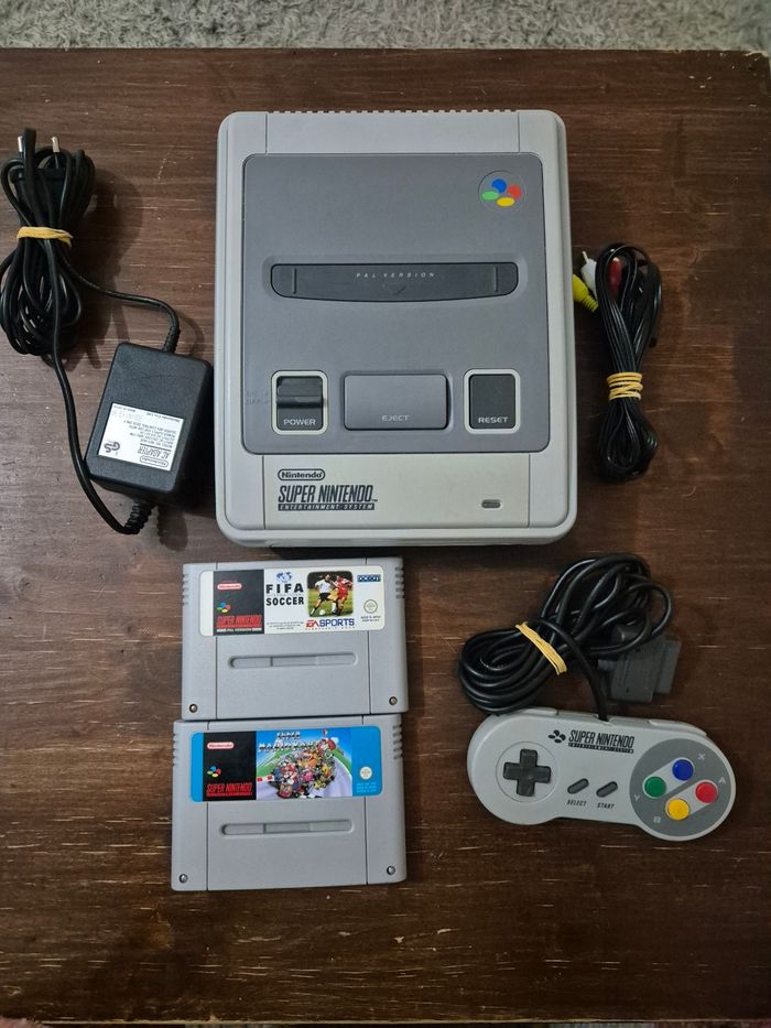 Console Nintendo snes super nintendo et jeux