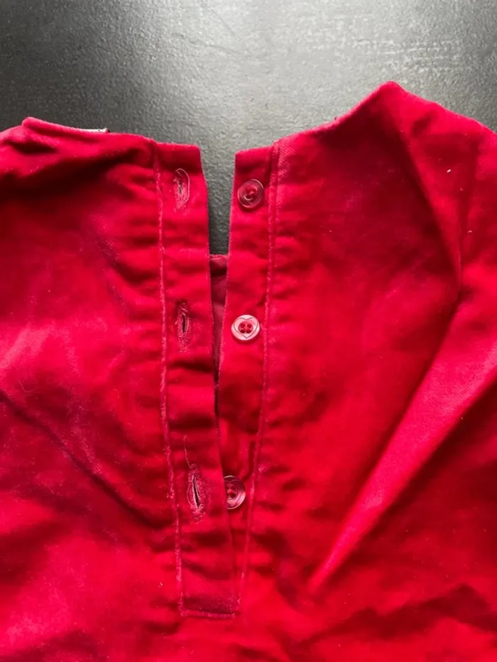 Robe velours 12 mois - photo numéro 4