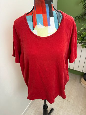 Tee-shirt Ms Mode | Rouge | Taille 40