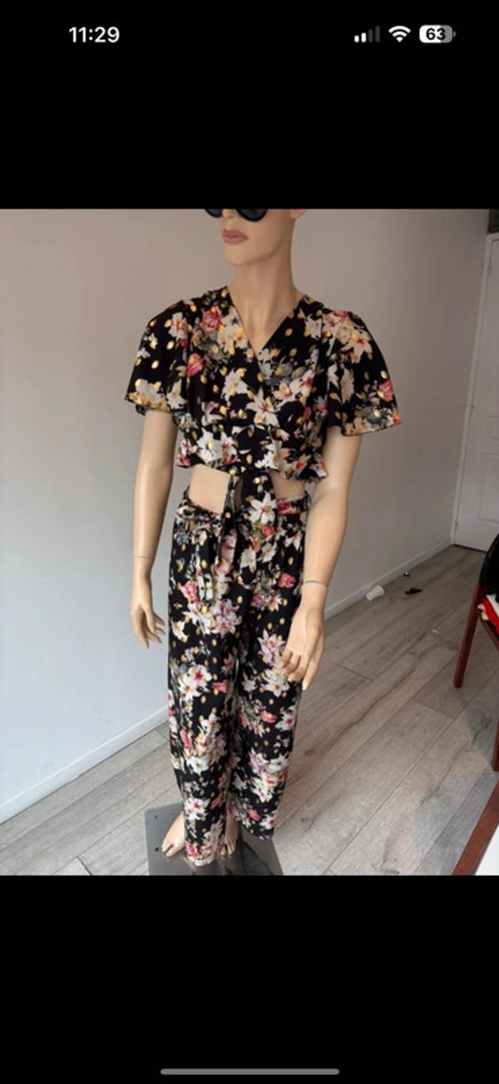 Ensemble fleuri New Collection – Neuf – Taille M – Été 2025 - photo numéro 15