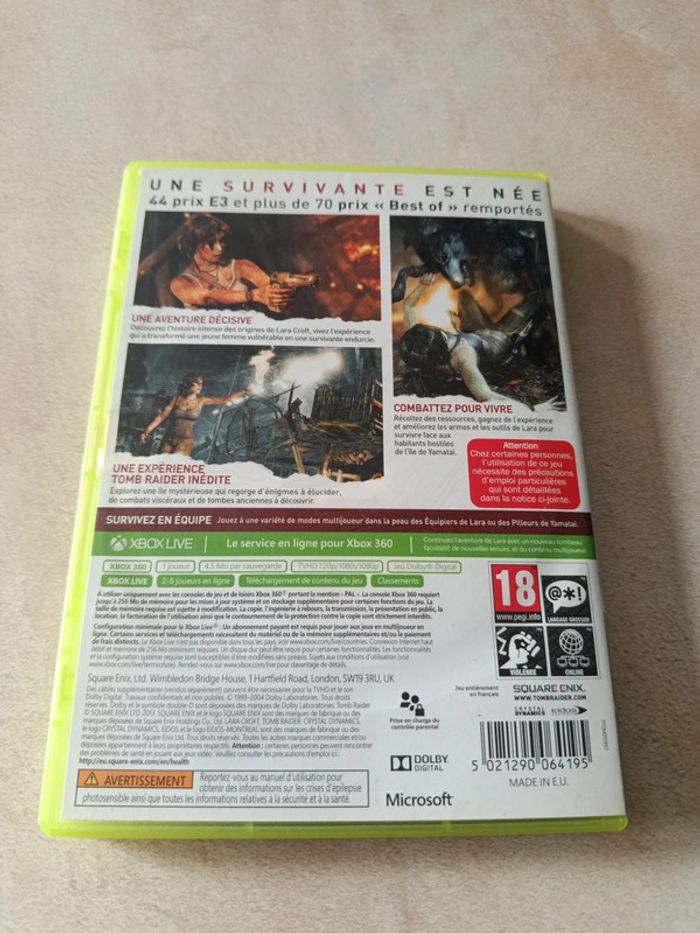 Tomb Raider sur xbox 360 - photo numéro 3