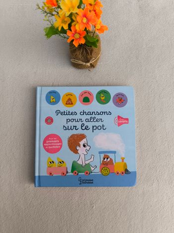 Livre sonore Petites chansons pour aller sur le pot