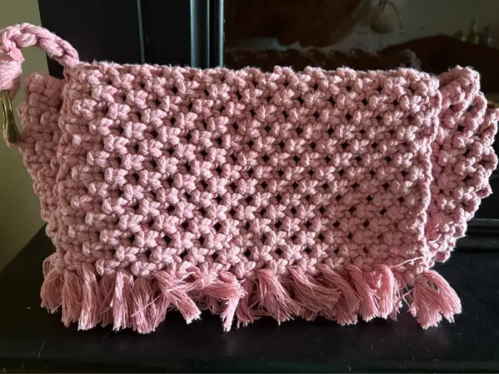 Sac fait main en crochet - photo numéro 3