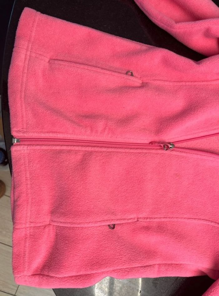 Polaire Fille  Columbia fuchsia – Taille M – Chaude & légère - photo numéro 3