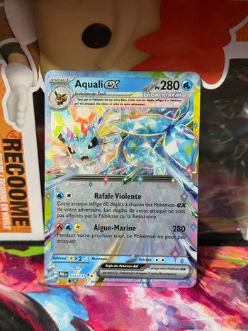 Pokémon Aquali EX 023/131 évolutions prismatiques - EV.8.5