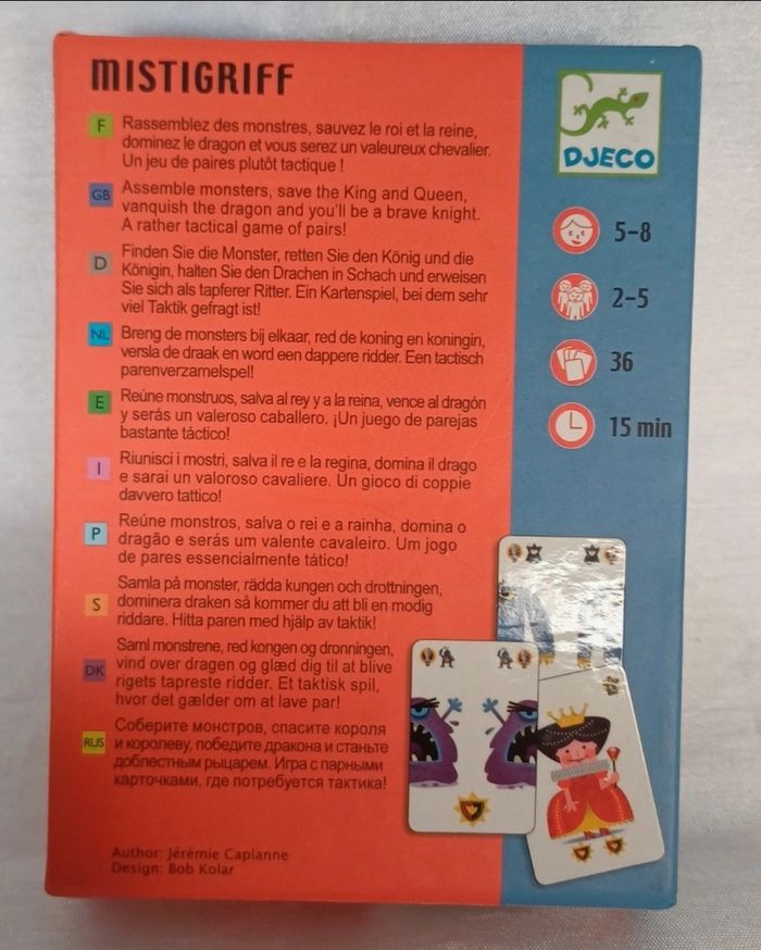 Jeux de société Mistigriff Djeco - photo numéro 3