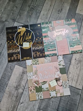 Lot blocs scrapbooking