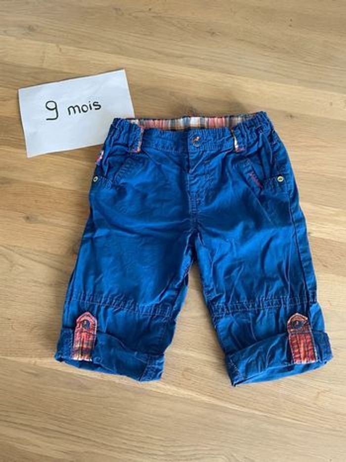 Pantacourt garçon Sergent Major 9 mois