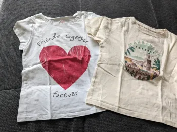 Lot de tee-shirts 6 ans